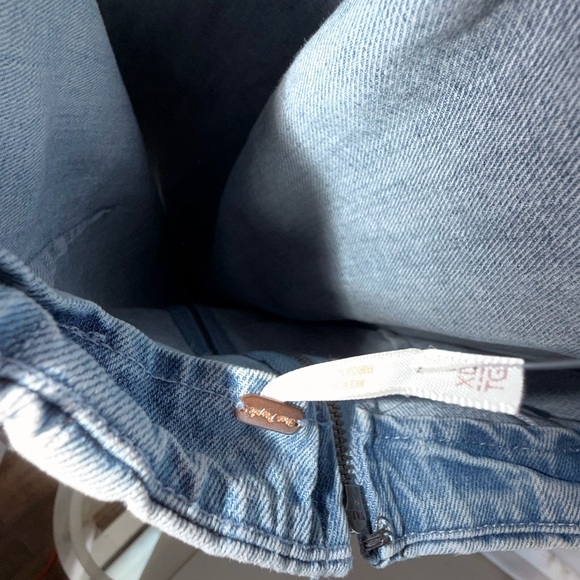 Free People “Travi” Blue Backless Halter Dress Size XL NWT boho denim halter - Picture 11 of 11